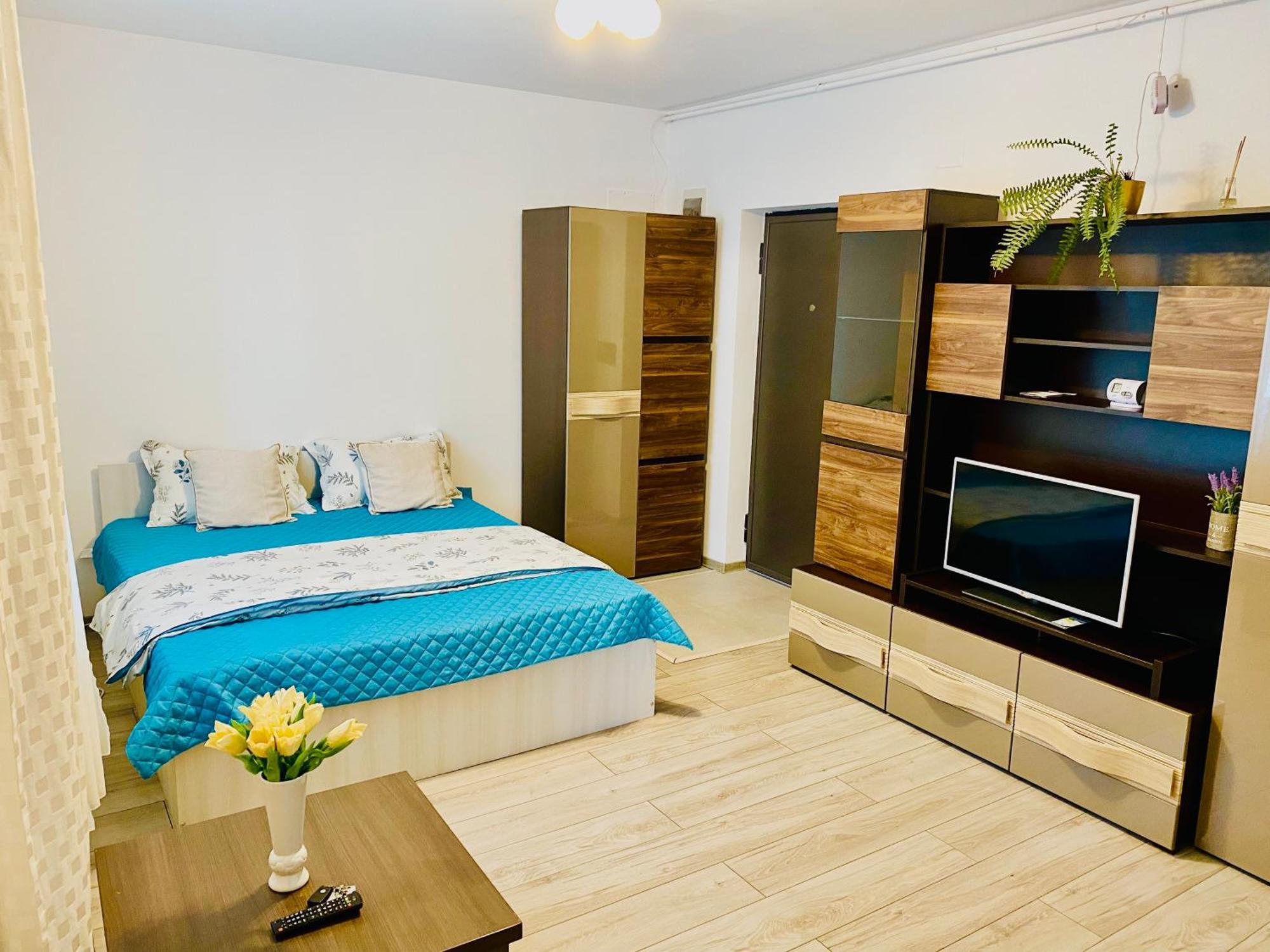 Апартаменты Garsoniera Trivale City Питешти Экстерьер фото