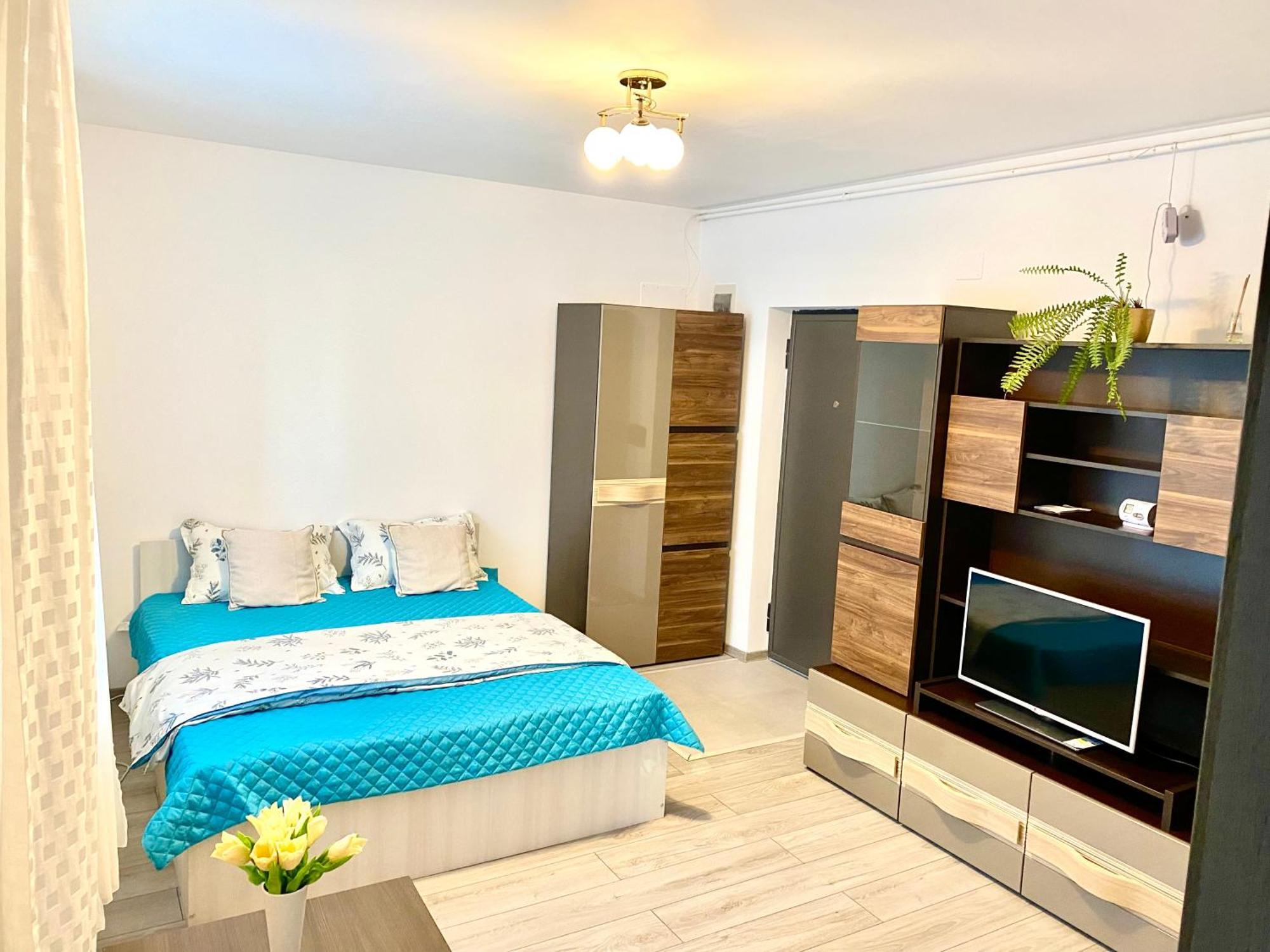 Апартаменты Garsoniera Trivale City Питешти Экстерьер фото